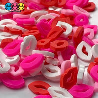Lips 4 Colors Fimo Faux Sprinkle Mix Valentines Day Fake Bake Funfetti