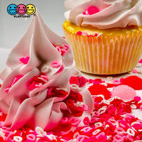 Lips 4 Colors Fimo Faux Sprinkle Mix Valentines Day Fake Bake Funfetti