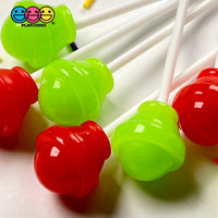 Lollipop Round Ball 3D Fake Candy Charm Realistic 2 Colors Lollipops Christmas Cabochons 10 Pcs Food