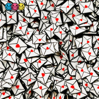 Love Letters Valentines Day Envelope Fake Clay Sprinkle Mix Confetti