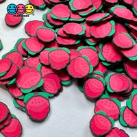 Lychee Fimo Slices Fake Sprinkles Whole Lychees Faux Fruit Decoden Funfetti 10Mm Sprinkle