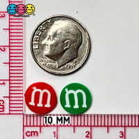 M&m Candy Green Red Christmas Fimo Slices Fake Clay Sprinkles Decoden Jimmies Funfetti 10Mm Sprinkle