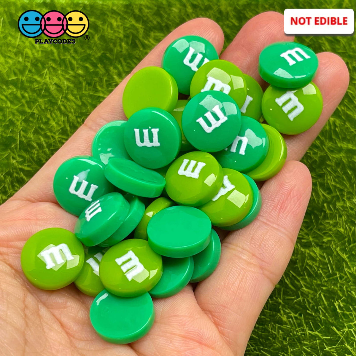 M&M Fake Candy Charms 30 pcs - St. Patrick's Day| PLAYCODE3