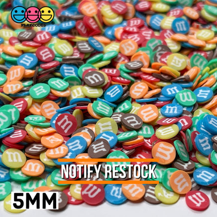 M&m Fimo Slices Polymer Clay Mm Candy Fake Sprinkles Candies Jimmies 10/5Mm Sprinkle