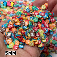 M&m Fimo Slices Polymer Clay Mm Candy Fake Sprinkles Candies Jimmies 10/5Mm Sprinkle