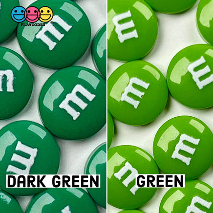 M&m Multicolor Candies Fake Candy Charms Flatback Faux Cabochons 12 Colors 20 Pcs Playcode3 Llc Dark