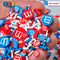 M&m Red Blue 4Th Of July Fimo Mix Fake Sprinkles Patriotic Confetti Funfetti Sprinkle
