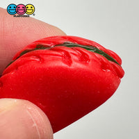 Fake Christmas Holiday Red Green Macaron Flat Bottom Cabochons Decoden Charm 10 Pcs Playcode3 Llc