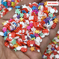 Magic Mushroom Mix Fimo Slices Fake Clay Sprinkles Funfetti Confetti Sprinkle