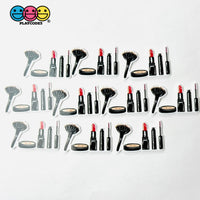 Makeup Lip Sticks Blush Brush Set Planner Decoden Planars Cabochons Party Favor 10 Pcs Playcode3