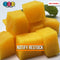 Mango Chunks 3D Fake Food Realistic Charm Cabochons 10 Pcs