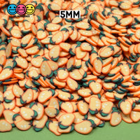 Mango Fimo Fruit Slices Fake Sprinkles Decoden Jimmies 20 Grams / 5 Mm Sprinkle