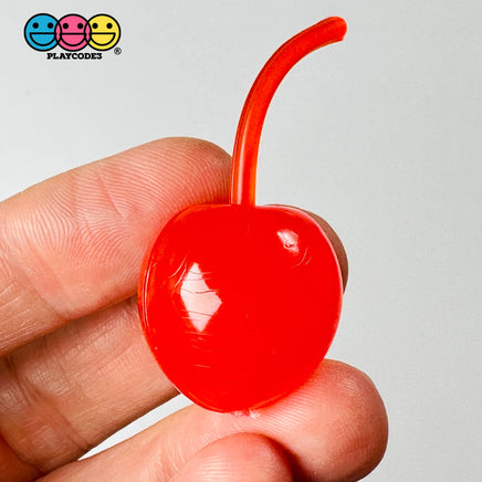 Maraschino Cherry Large Cherries Charms Fake Food Cabochon Decoden 10 Pcs Playcode3 Llc
