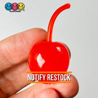 Maraschino Cherry Large Cherries Charms Fake Food Cabochon Decoden 10 Pcs Playcode3 Llc