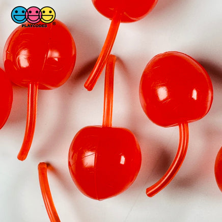 Maraschino Cherry Large Cherries Charms Fake Food Cabochon Decoden 10 Pcs Playcode3 Llc