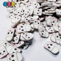 Marshmallow Kawaii Face Fake Sprinkles Fimo Faux Sprinkle Funfetti