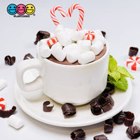 Marshmallows Mini Charms Cabochon Fake Food Marshmallow Decoden