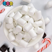 Marshmallows Mini Charms Cabochon Fake Food Marshmallow Decoden