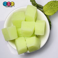 Melon Chunks 3D Fake Food Realistic Charm Cabochons 10 Pcs