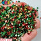 Christmas Mix 500G Bingsu Beads Slime Crunchy Iridescent Crafting Supplies Cut Plastic Straws Bulk