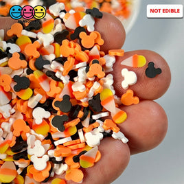 Mickey Candy Corn Halloween Mix Fimo Fake Polymer Clay Sprinkles Jimmies Funfetti Playcode3 Llc