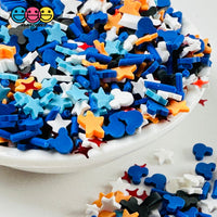 Mickey Magic Dark Mid Night Kingdom Glitter Halloween Holiday Fake Clay Sprinkles Decoden Fimo