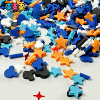 Mickey Magic Dark Mid Night Kingdom Glitter Halloween Holiday Fake Clay Sprinkles Decoden Fimo