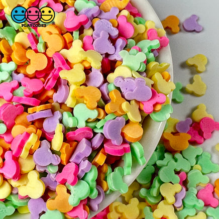 Mickey Mini Fimo Slice Party Color Mix Fake Clay Sprinkles Decoden Jimmies Funfetti Sprinkle