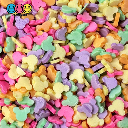 Mickey Mini Fimo Slice Party Color Mix Fake Clay Sprinkles Decoden Jimmies Funfetti Sprinkle