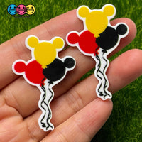 Mickey Shaped Balloons Red Yellow Blue Planar Balloon Planars Decoden 10Pcs