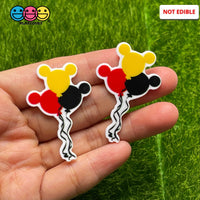 Mickey Shaped Balloons Red Yellow Blue Planar Balloon Planars Decoden 10Pcs
