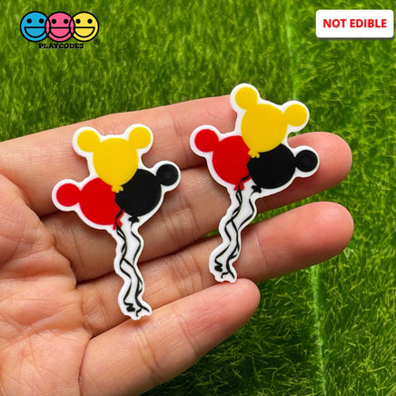 Mickey Shaped Balloons Red Yellow Blue Planar Balloon Planars Decoden 10Pcs