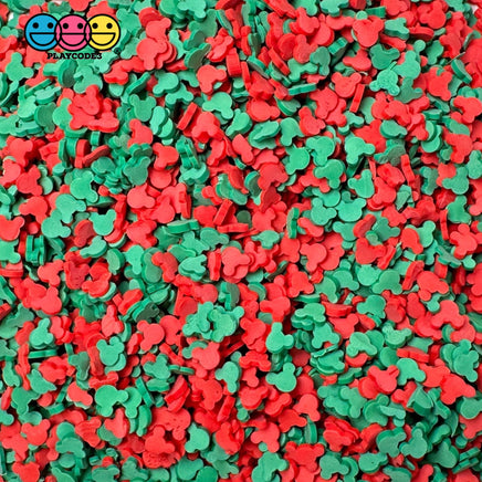 Micky Christmas Holiday 5Mm Fake Clay Sprinkles Decoden Fimo Jimmies 10 Grams Sprinkle