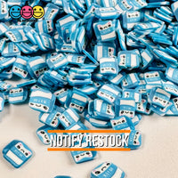 Milk Carton Kawaii Face Fimo Slices 5Mm/10Mm Fake Clay Sprinkles Blue Decoden Jimmies Funfetti 10Mm