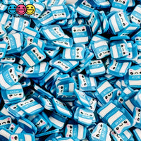 Milk Carton Kawaii Face Fimo Slices 5Mm/10Mm Fake Clay Sprinkles Blue Decoden Jimmies Funfetti 10Mm