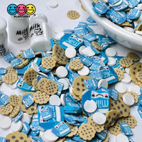 Milk & Cookies Fimo Slices Fake Clay Sprinkles Decoden Jimmies 5Mm 10Mm Sprinkle