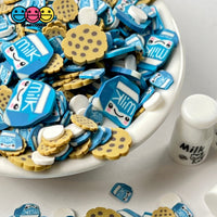 Milk & Cookies Fimo Slices Fake Clay Sprinkles Decoden Jimmies 5Mm 10Mm Sprinkle