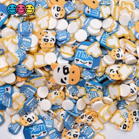Milk Toast Fimo Mix Fake Sprinkles Cow Carton Confetti 20 Grams Sprinkle