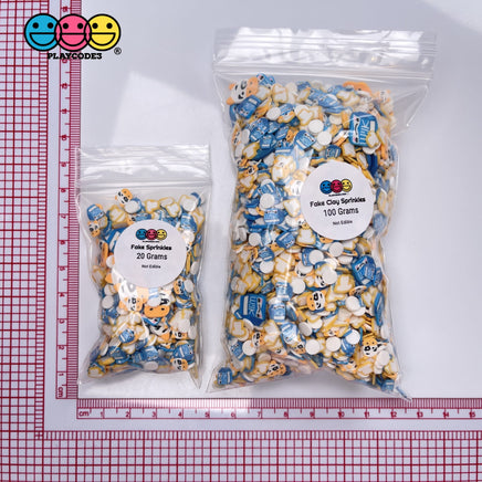 Milk Toast Fimo Mix Fake Sprinkles Cow Carton Confetti Sprinkle