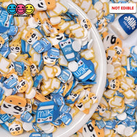 Milk Toast Fimo Mix Fake Sprinkles Cow Carton Confetti Sprinkle