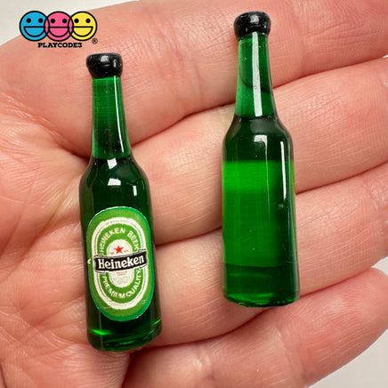 Fake Beer Bottle Food Drinks Flatback Cabochons Decoden Charm 10 Pcs Playcode3 Llc