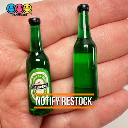 Fake Beer Bottle Food Drinks Flatback Cabochons Decoden Charm 10 Pcs Playcode3 Llc