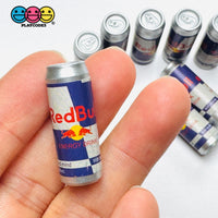 Fake Mini Energy Drink Soda Can 3D Red Fake Food Cabochons Decoden Charm 10pcs PLAYCODE3 LLC Charm