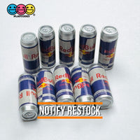Fake Mini Energy Drink Soda Can 3D Red Fake Food Cabochons Decoden Charm 10pcs PLAYCODE3 LLC Charm