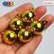 Mini Gold Christmas Ornaments Holiday Cabochons Decoden Charm 10 Pcs