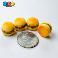 Mini Hamburger French Fries 3D Cabochons Decoden Charm 4 Pcs Playcode3 Llc