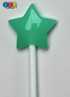 Mini Lollipop Star Multicolor Fake Candy Cabochons Decoden Charm 10 pcs Green Charm