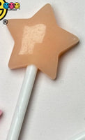 Mini Lollipop Star Multicolor Fake Candy Cabochons Decoden Charm 10 pcs peach Charm