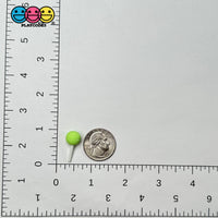 Mini Tiny Lollipop Fake Candy Pink Blue Vanilla Green Purple Cabochons Decoden Charm 10 Pcs