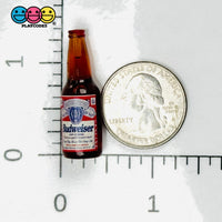 Miniature Beer Bottle Fake Food Drink Props Dollhouse Craft Supply 10pcs - Fake Food